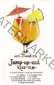 Jump Up and Kiss Me Cocktail