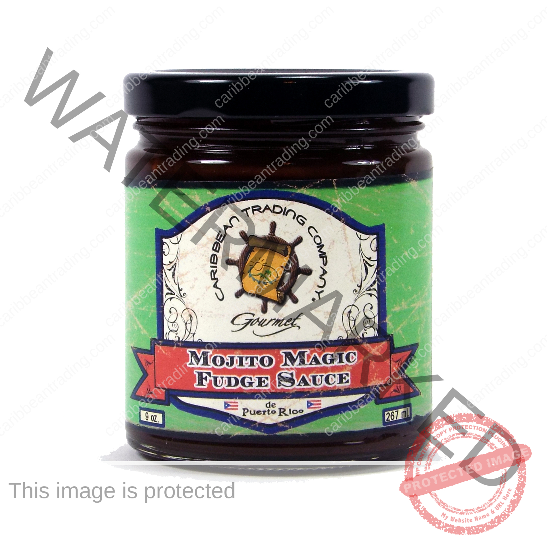 mojito magic fudge sauce