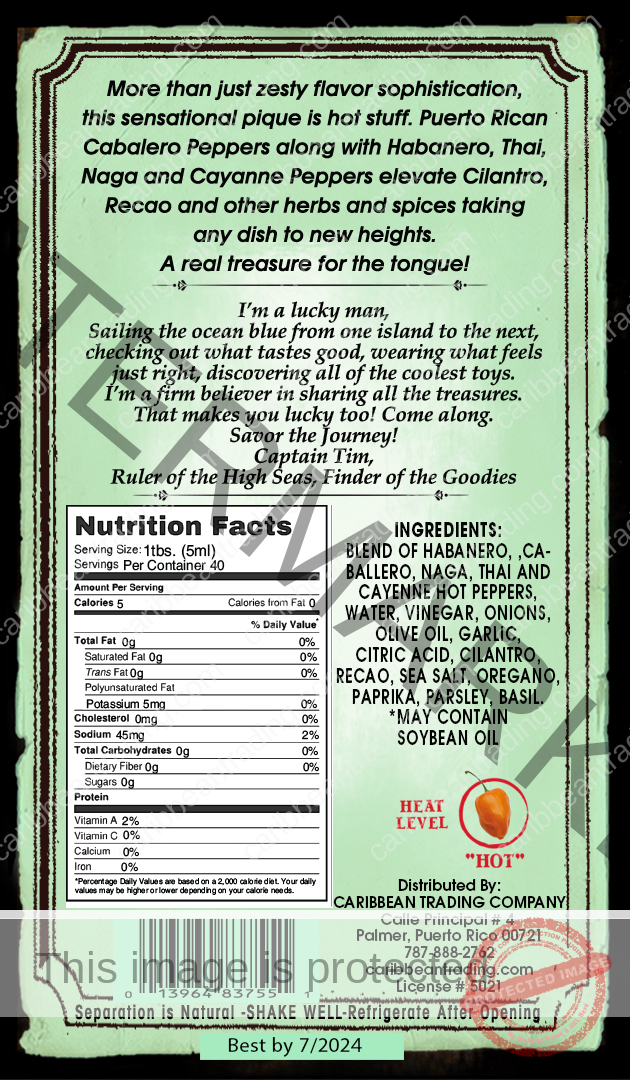 Pique Criollo El Verde Green Herbs - Image 3