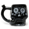 Black Skull Mug