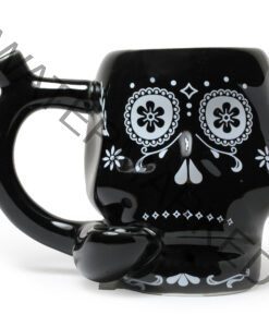 Black Skull Mug