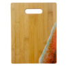 Medium Bamboo Cutting Board with Resin Ocean Wave Art