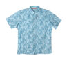 Blue Palms -Caribbean-Button Down Shirt