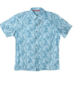 Blue Palms -Caribbean-Button Down Shirt