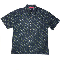 Pineapple-Palms-Caribbean-Button Down Shirt