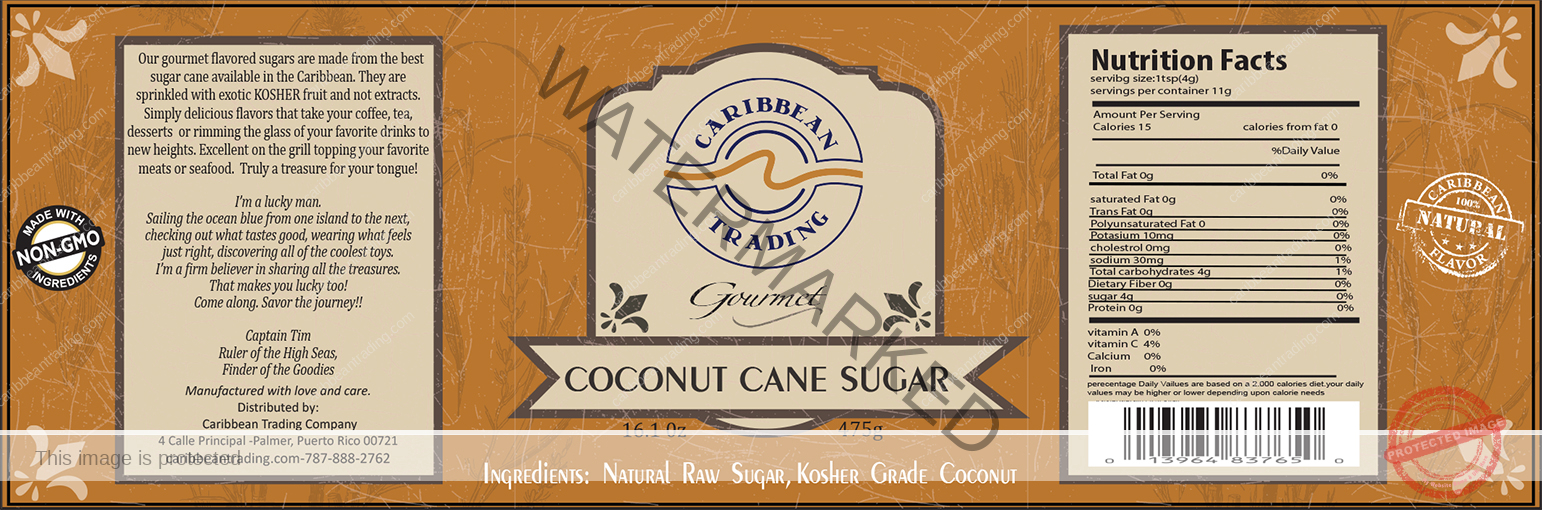 Coconut Cane Sugar - 15.87 oz. - Image 5