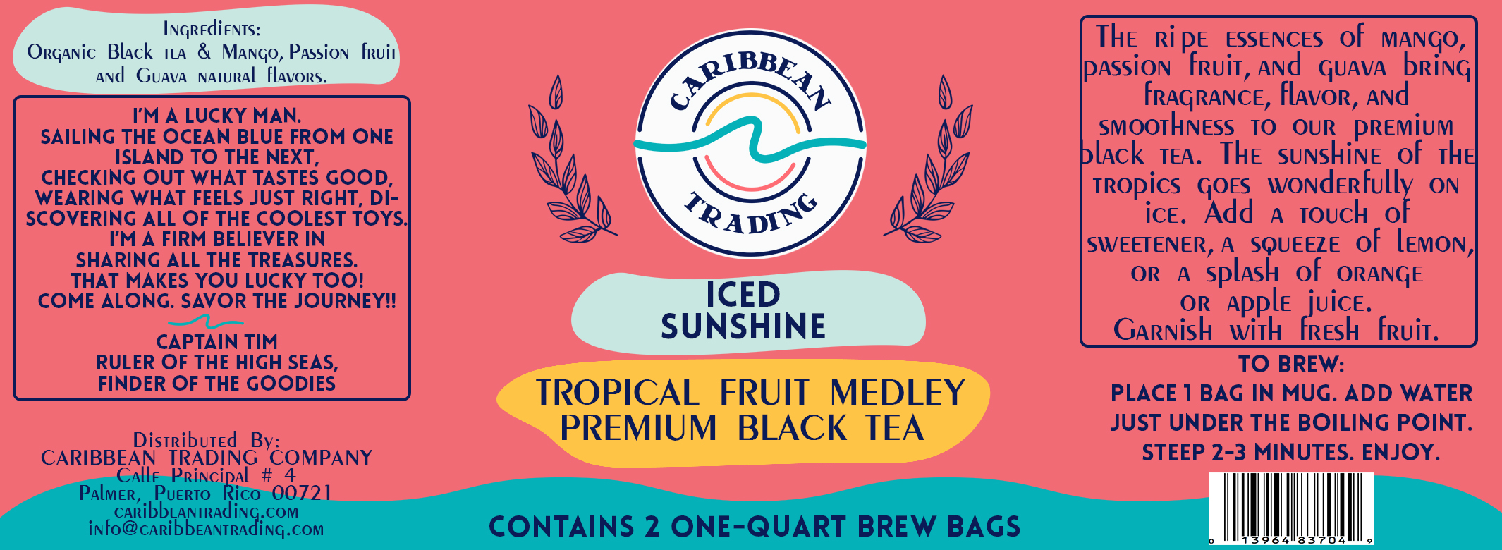 Sunshine Iced Black Tea - Image 3