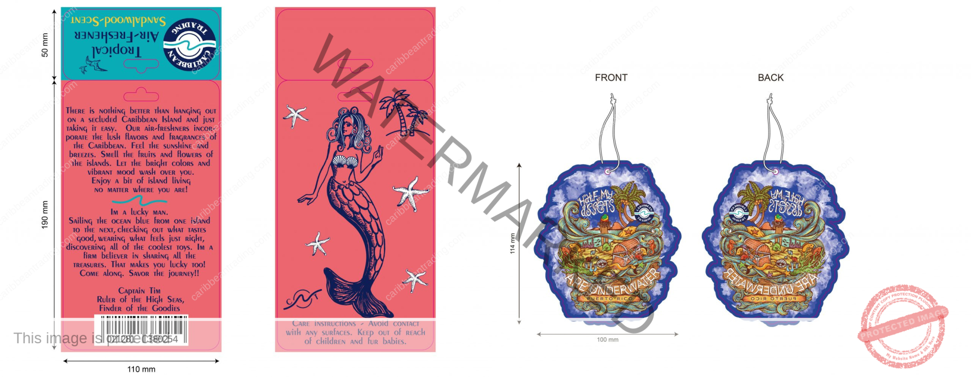 Tropical Air Freshener-Assets Underwater - Image 2