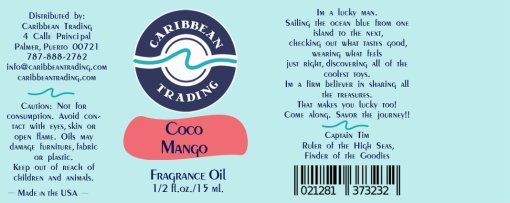 Coco Mango Fragrance Oil 1/2 oz. - Image 3