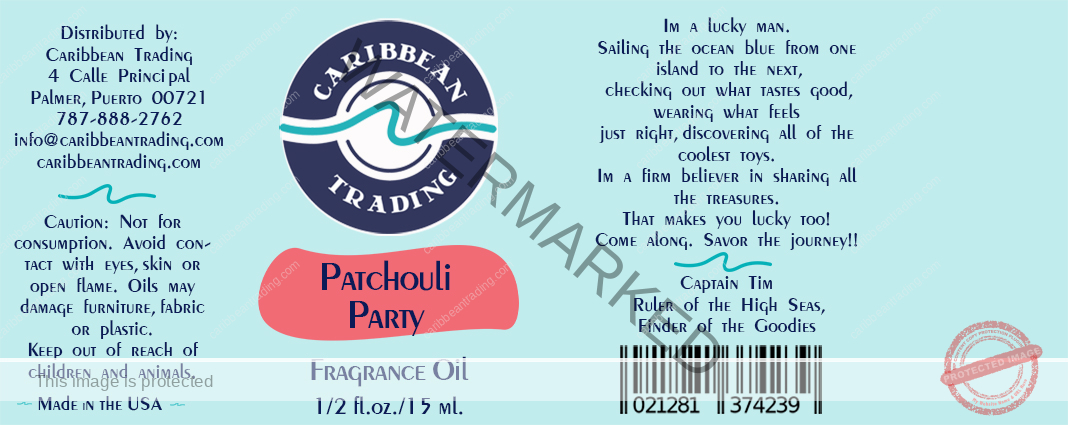 Patchouli-Party Fragrance Oil 1/2 oz. - Image 3