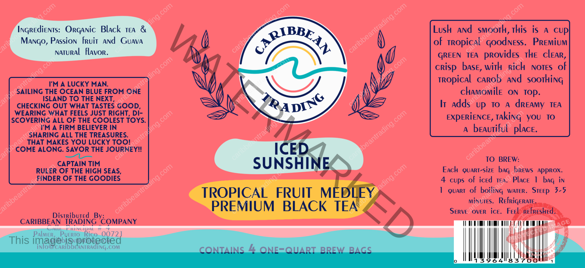 Sunshine Iced Black Tea - Image 2