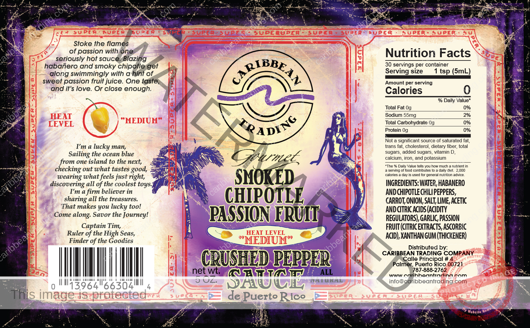 Smoked Chipotle Passion Fruit Crushed Pepper Sauce - Image 2
