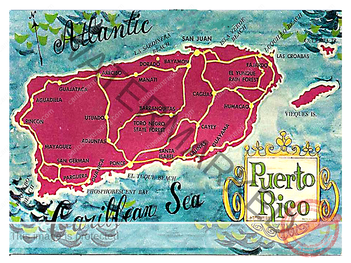 Spices Postcard with Puerto Rico Scenes - Image 2