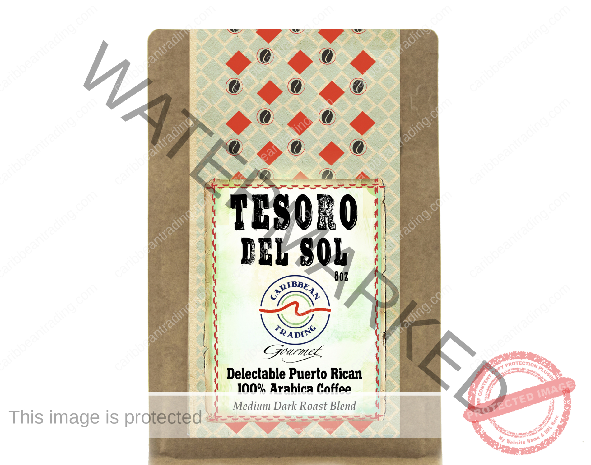 Tropical Air Freshener-Tesoro del Sol Coffee