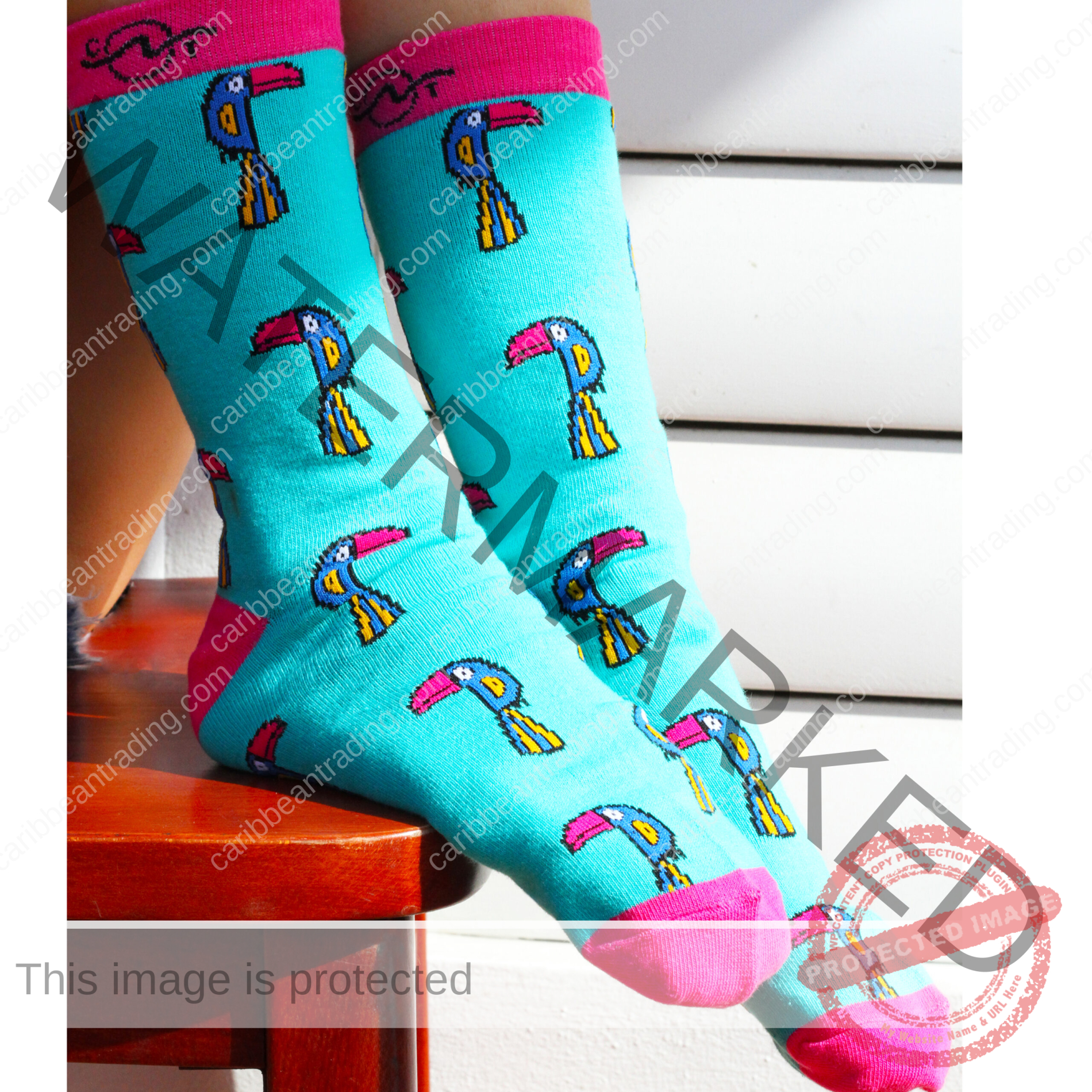Tropical Socks Toucans - Image 5