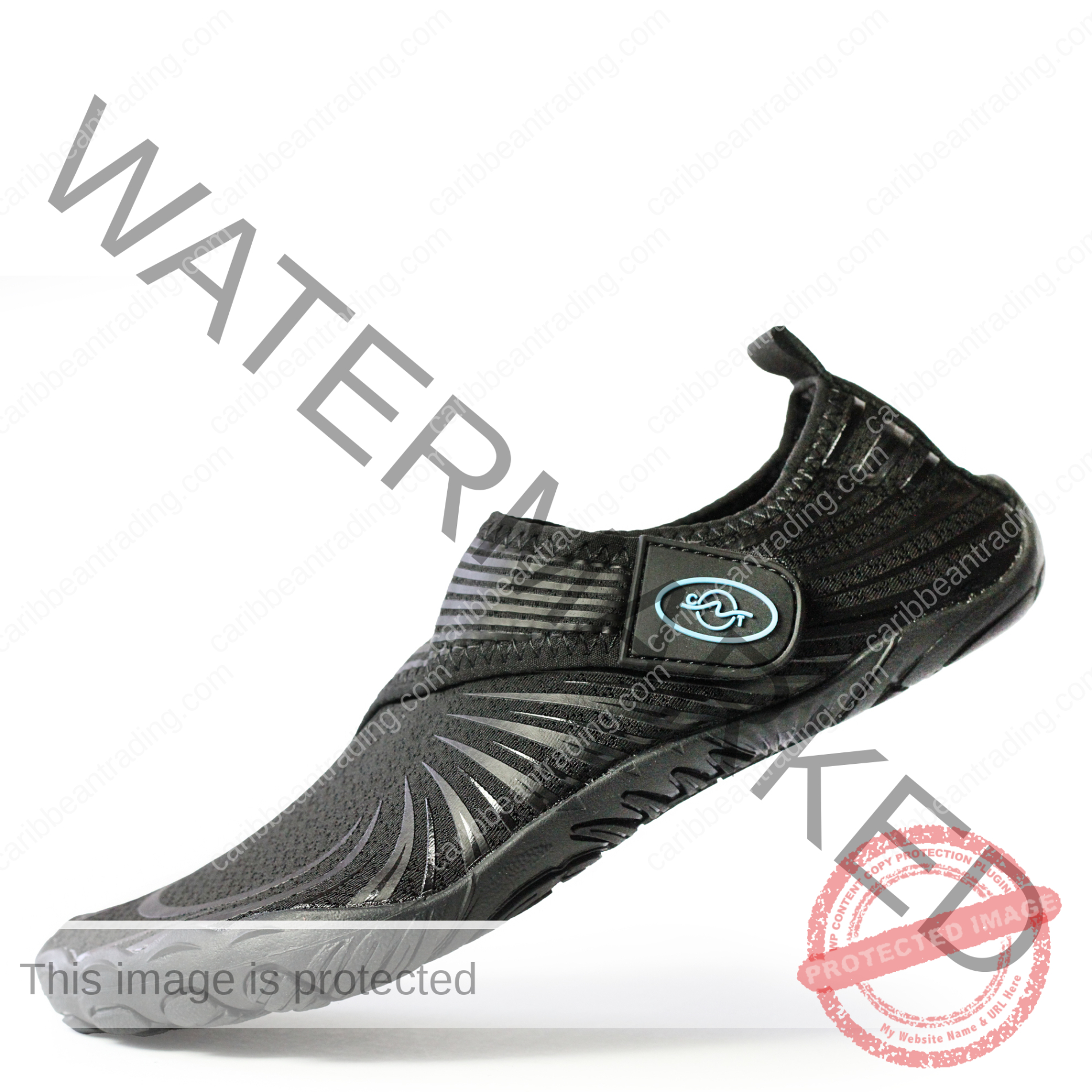 Water Shoes- Unisex Black - Image 2