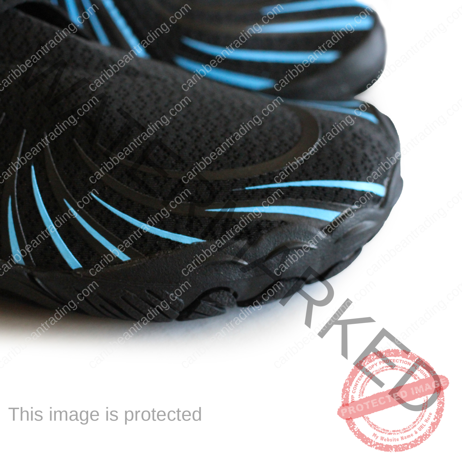 Water Shoes-Unisex Blue/Black - Image 3
