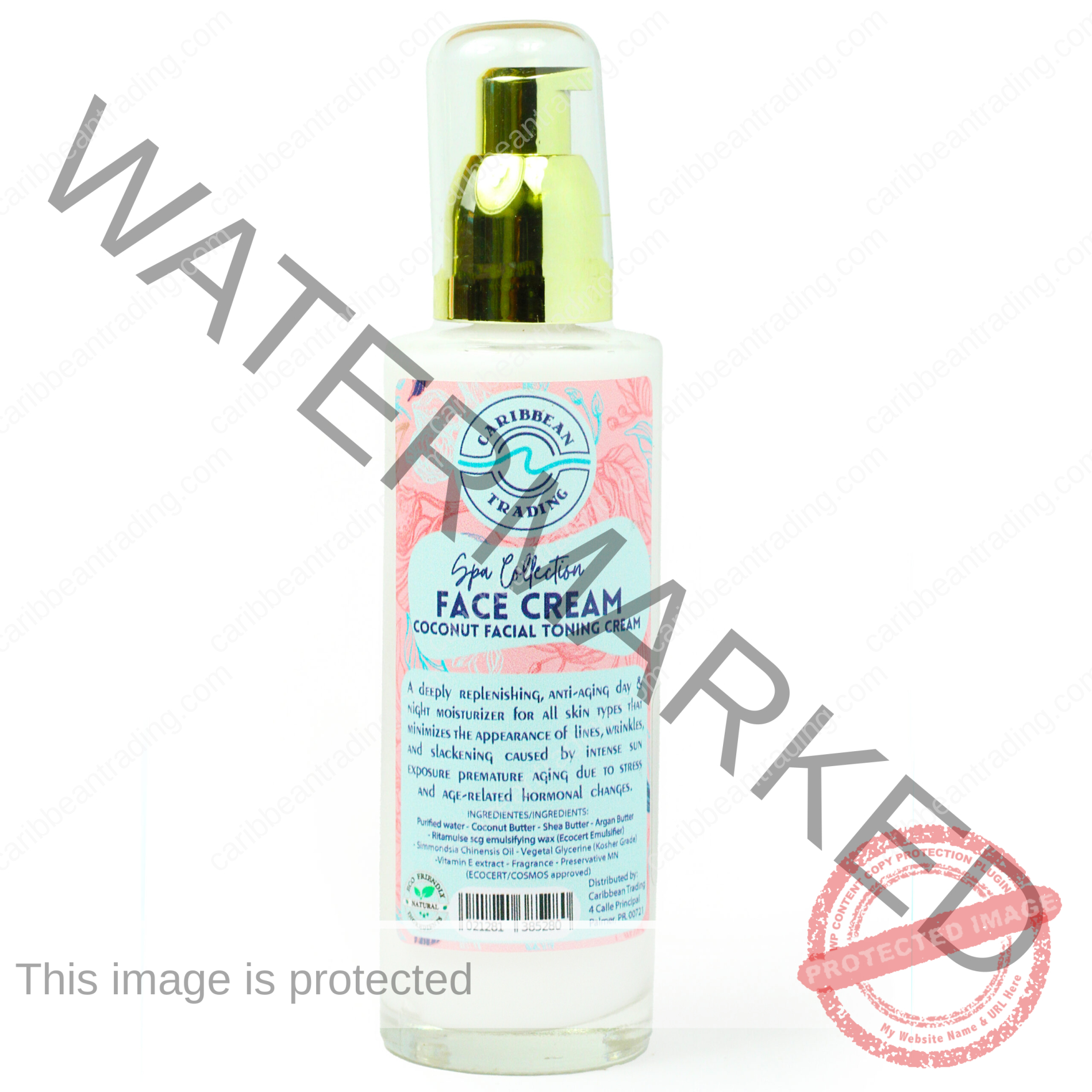 Coconut Face Cream - Super Restorative Formula - Image 2