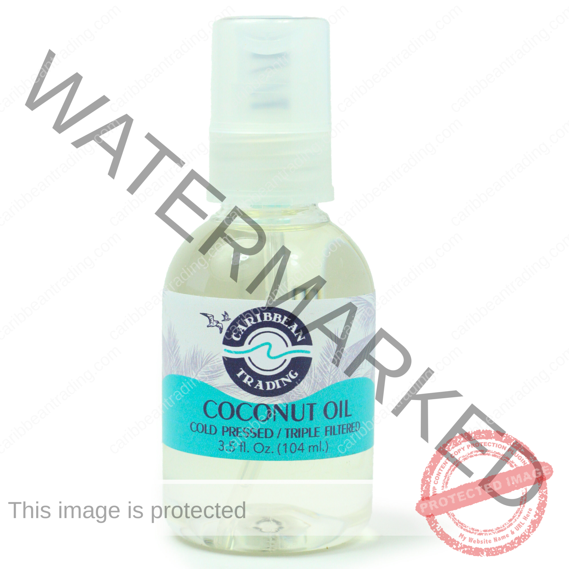 Coconut Oil - Cold Pressed / Triple Filtered - 3.5 oz.