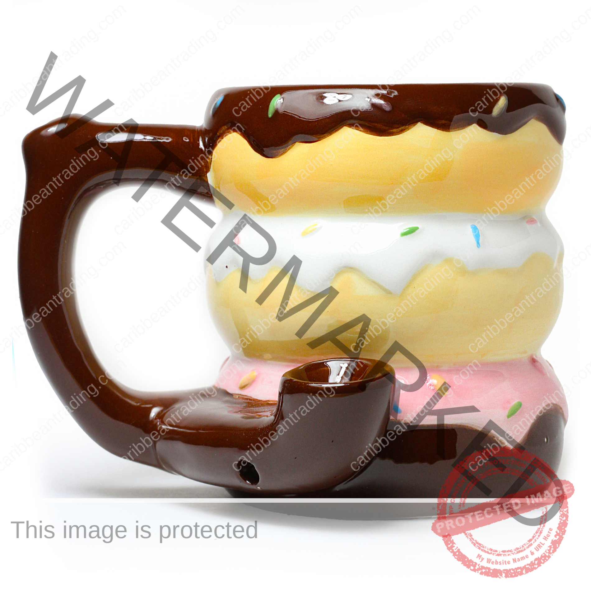 Donut mug Pipe