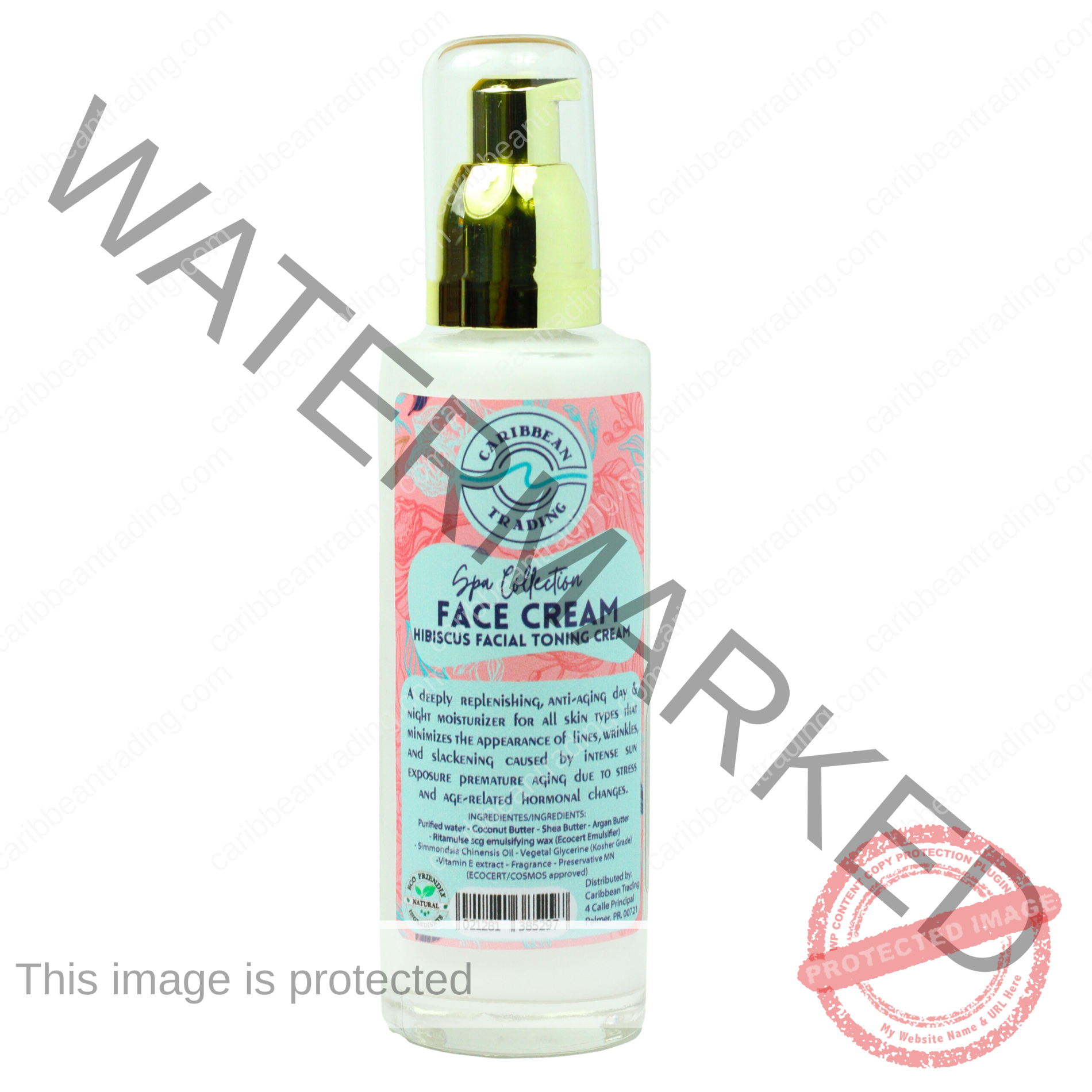 Hibiscus Face Cream- Super Restorative Formula - Image 2