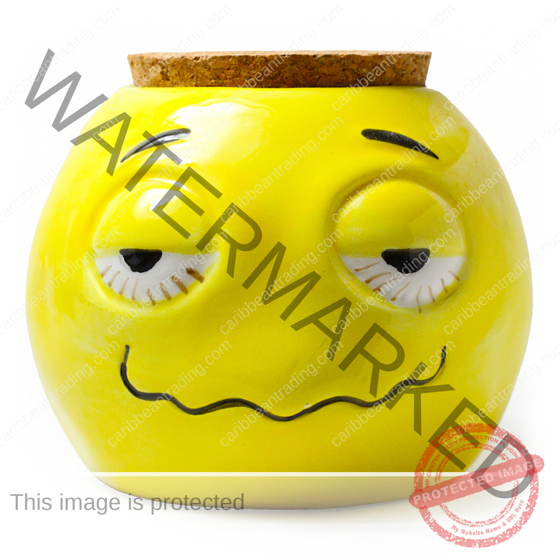 Stoned Emoji Stash Jar