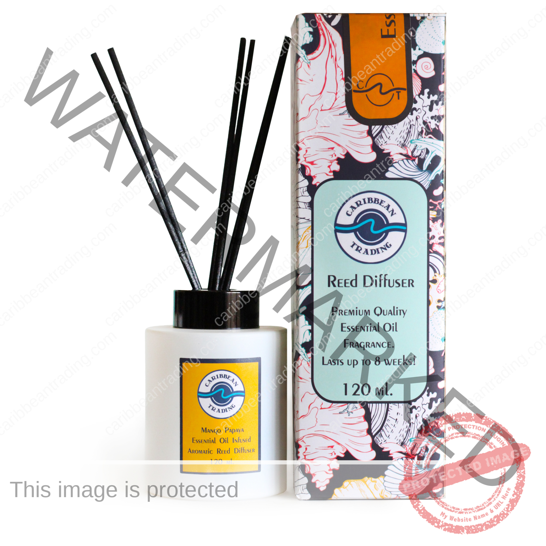 Mango Papaya Reed Diffuser