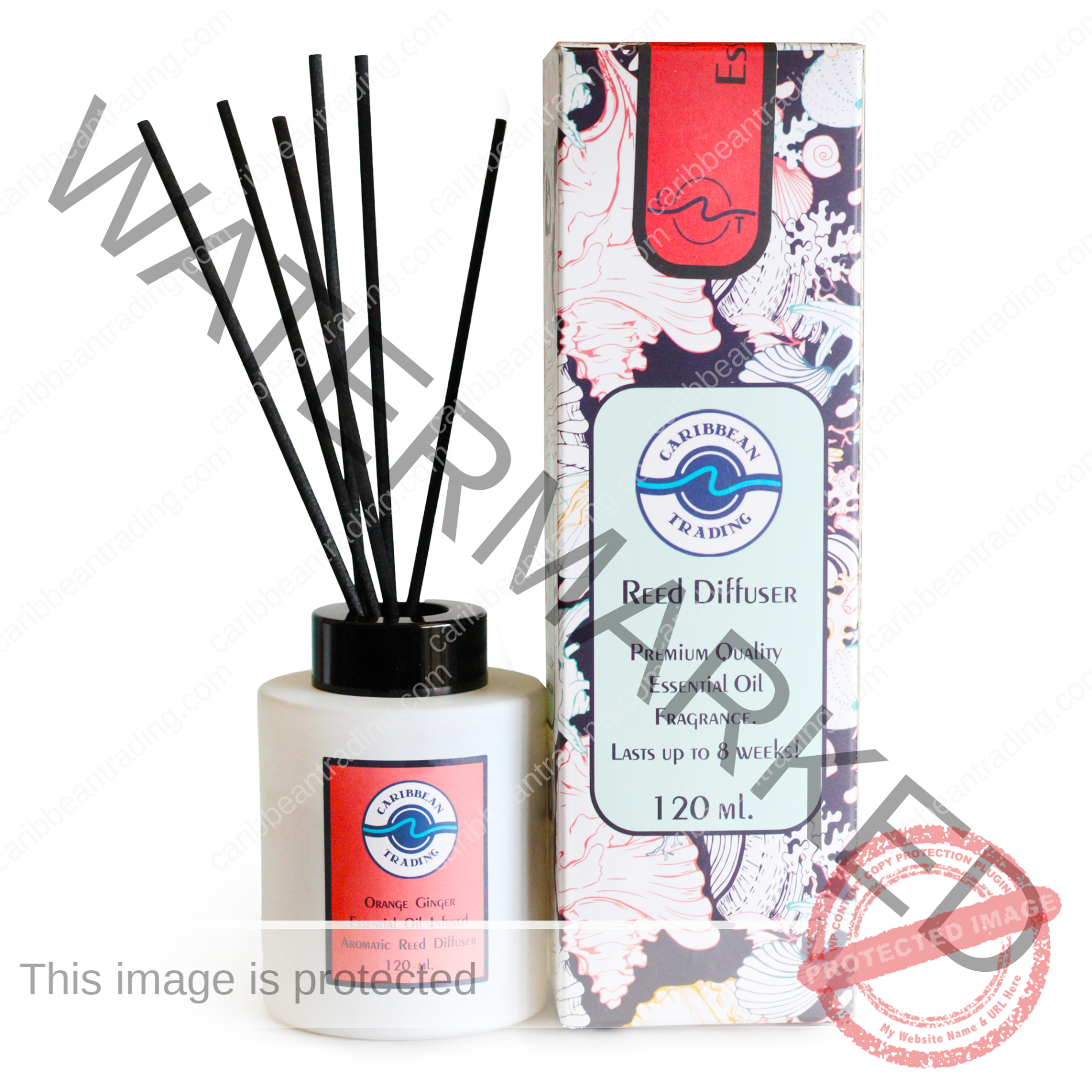 Orange Ginger Reed Diffuser