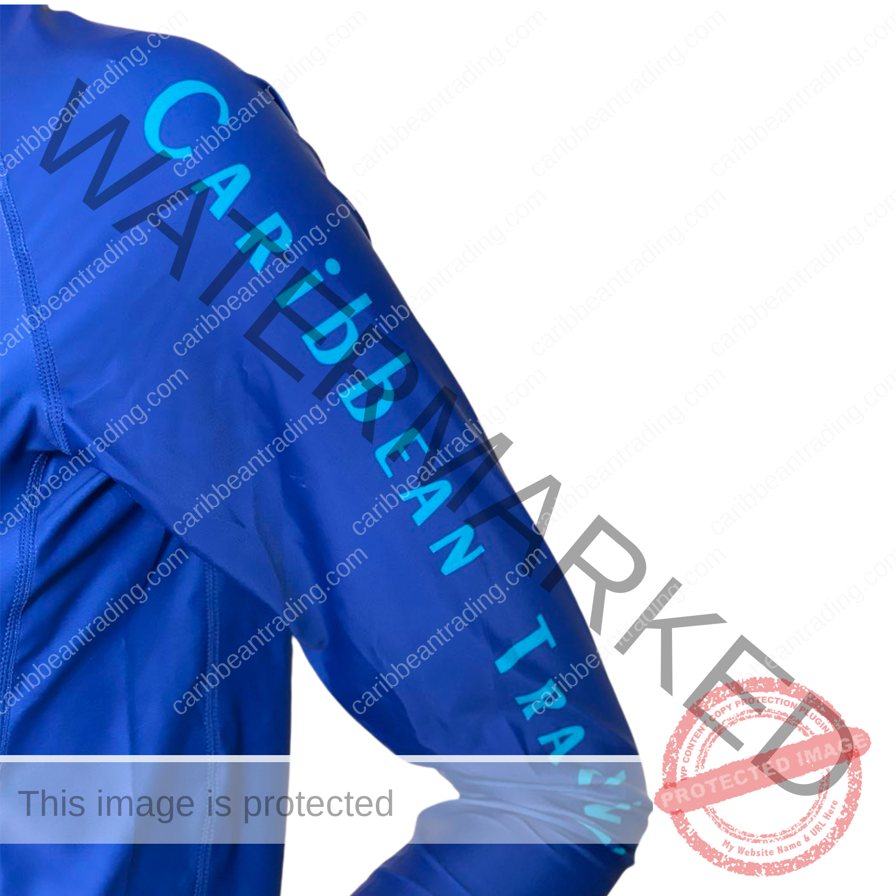 Waves Unisex-Rashguard - Image 3