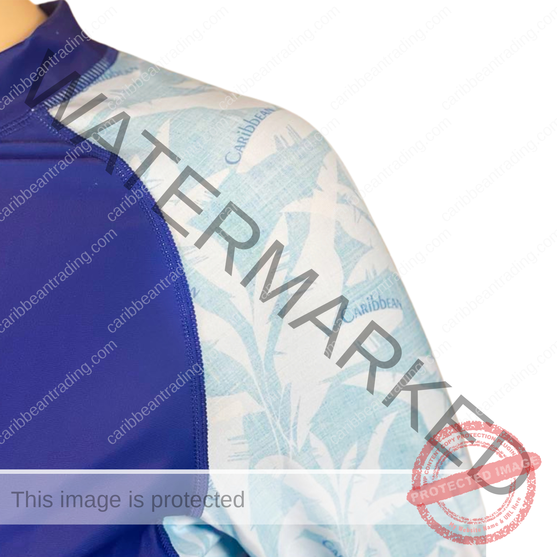 Rincon Palms Unisex-Rashguard - Image 2