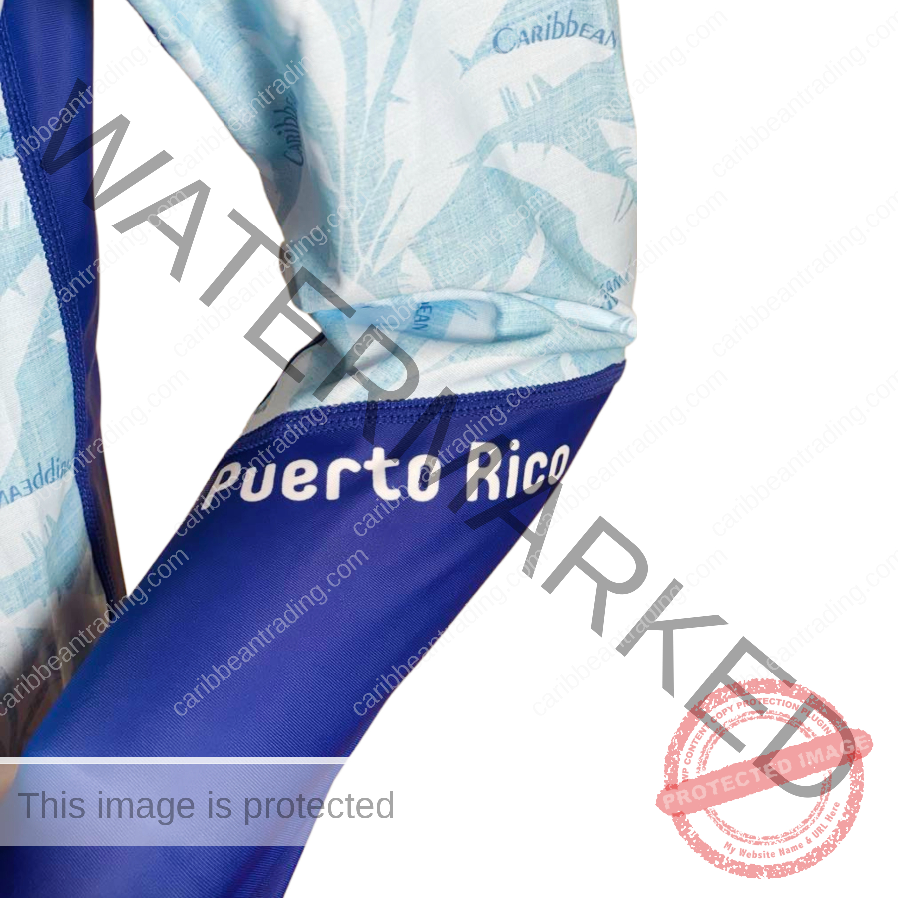 Rincon Palms Unisex-Rashguard - Image 3