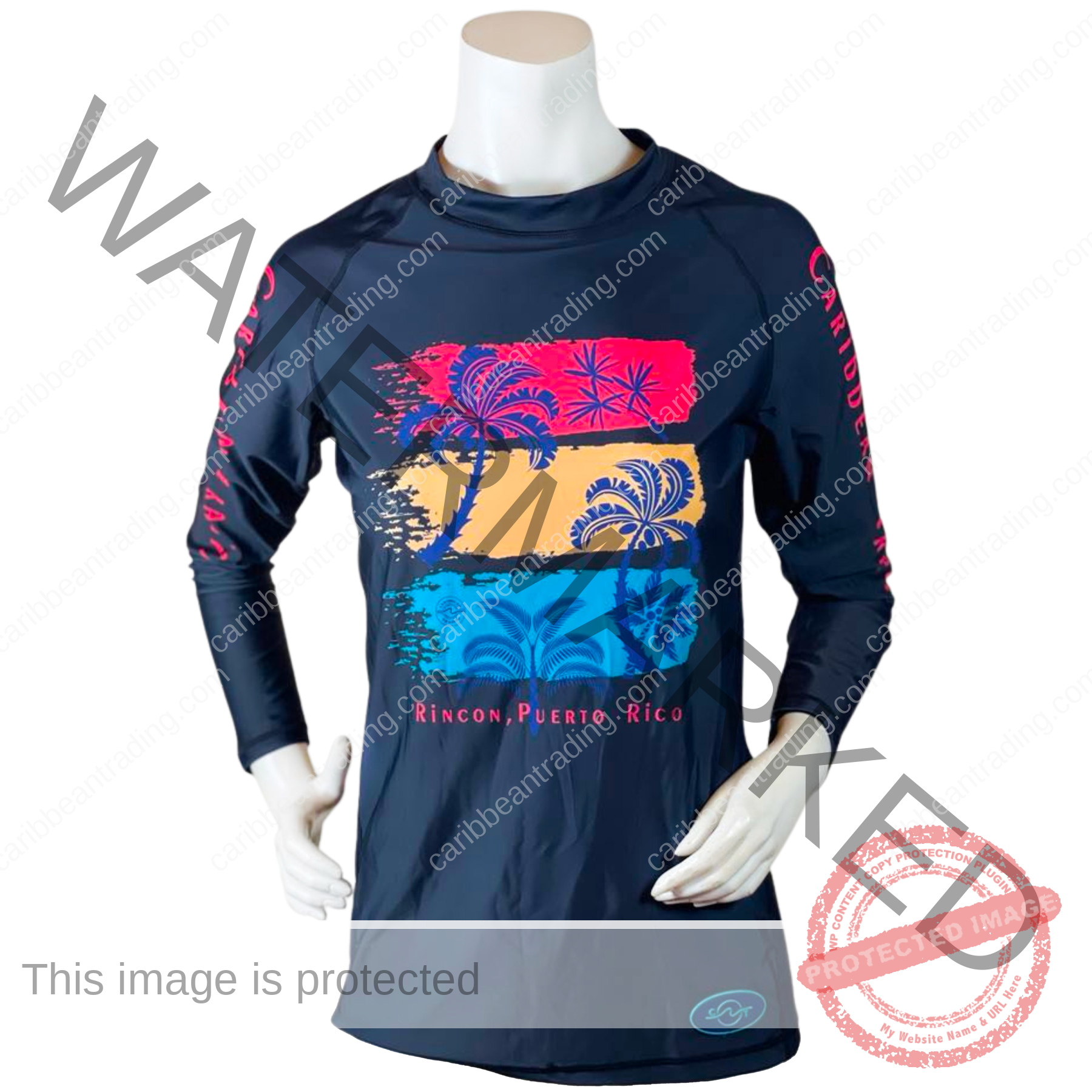 Rincon Palms Unisex- Rashguard
