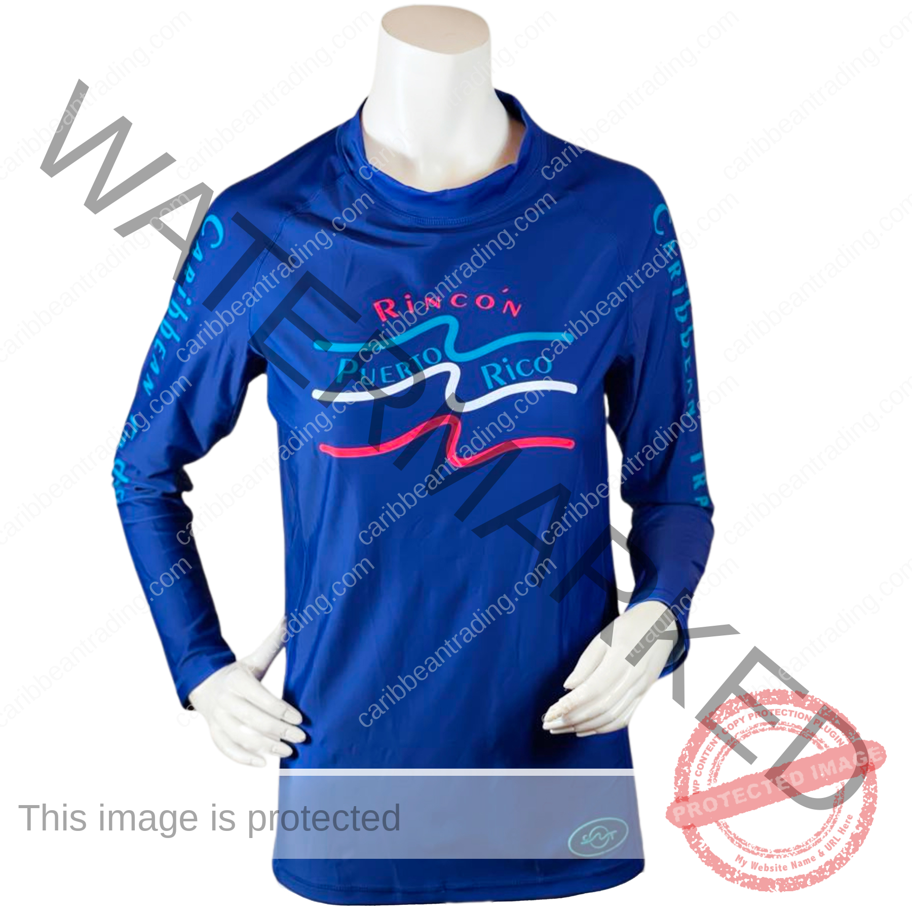 Rincon Waves Unisex-Rashguard