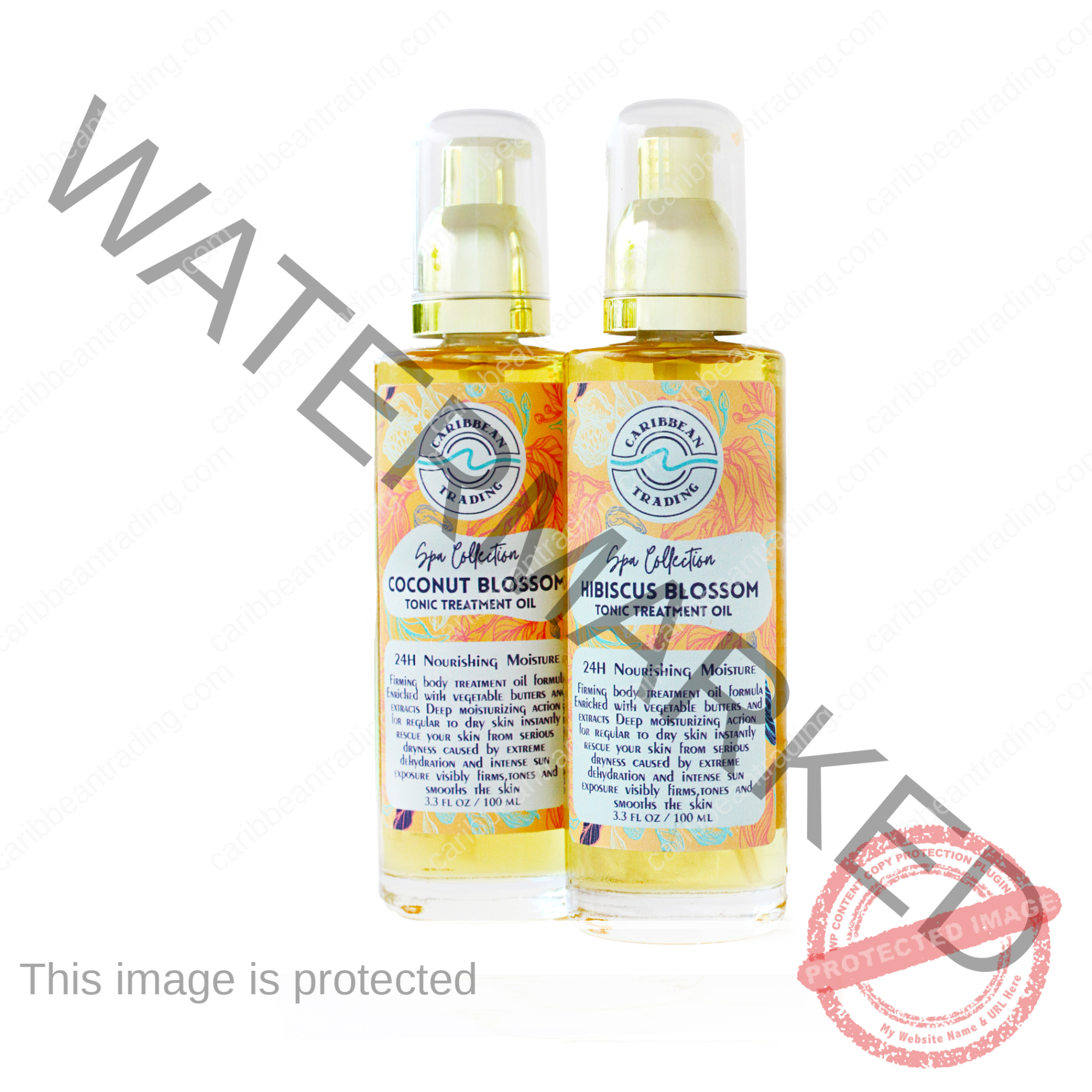 Hibiscus Blossom Tonic Treatment Oil - Image 5