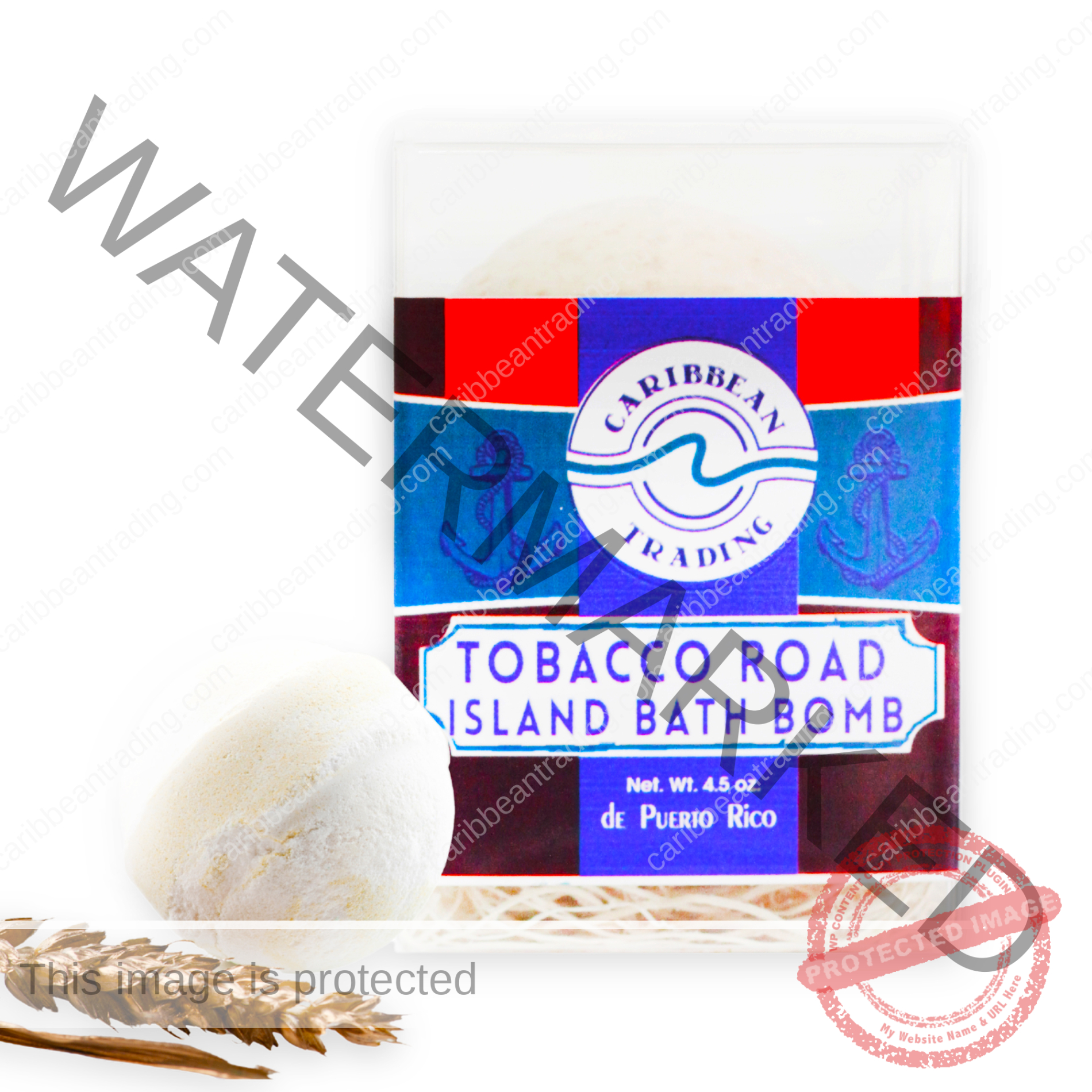 Tobacco Road Island Bath Bomb