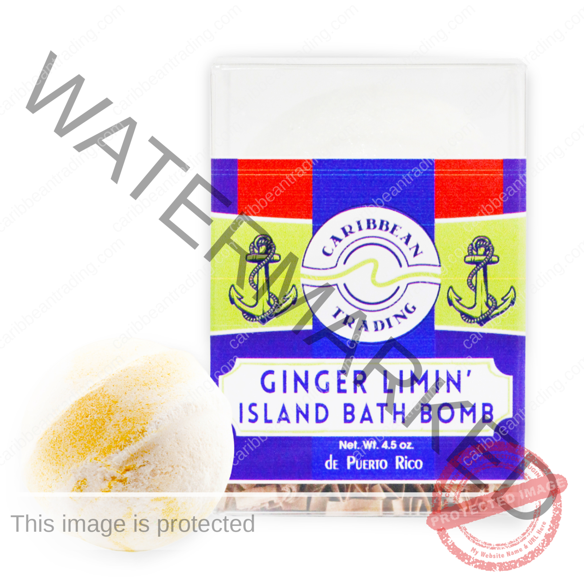 Ginger Limin' Island Bath Bomb