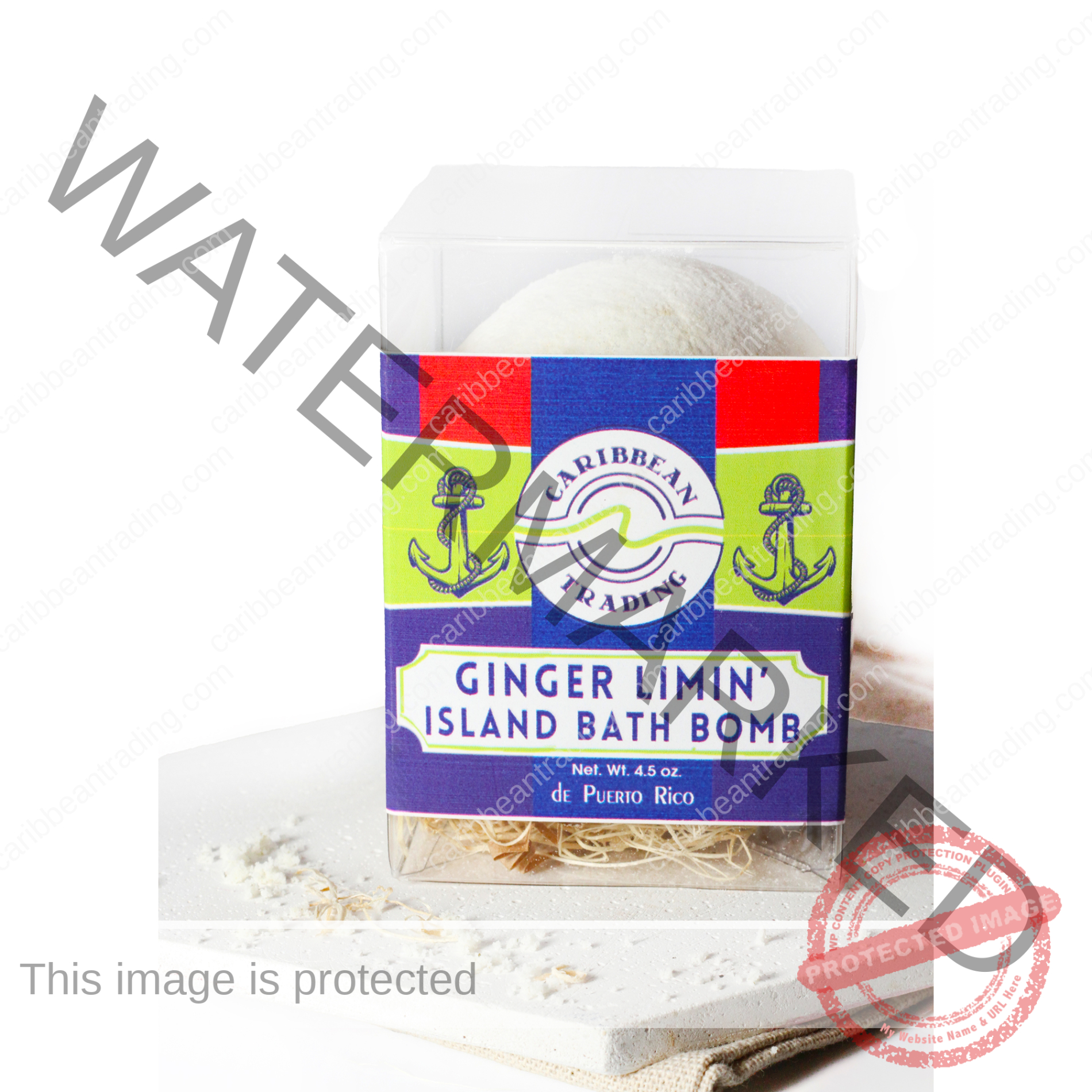 Ginger Limin' Island Bath Bomb - Image 3