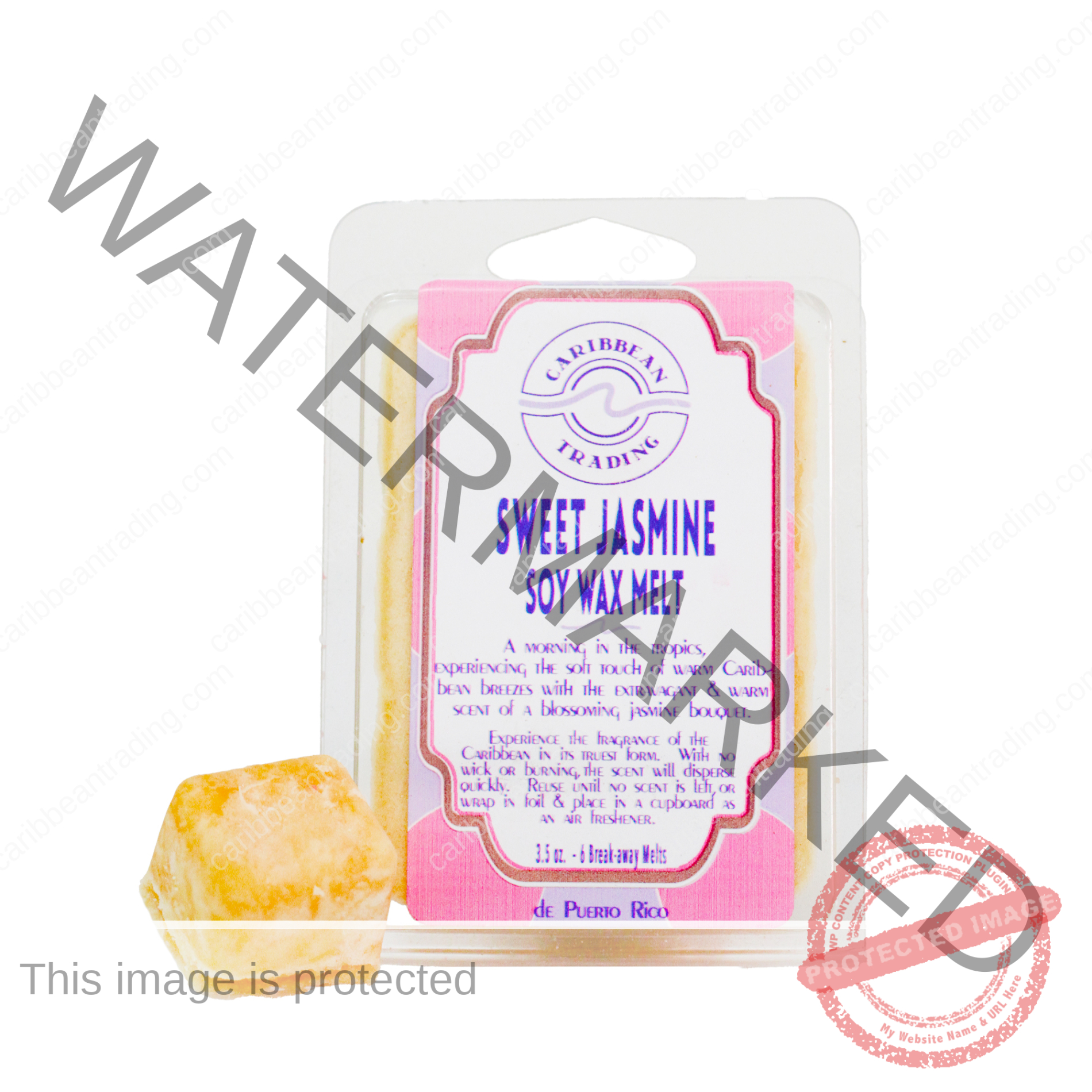Sweet Jasmine Soy Wax Melt