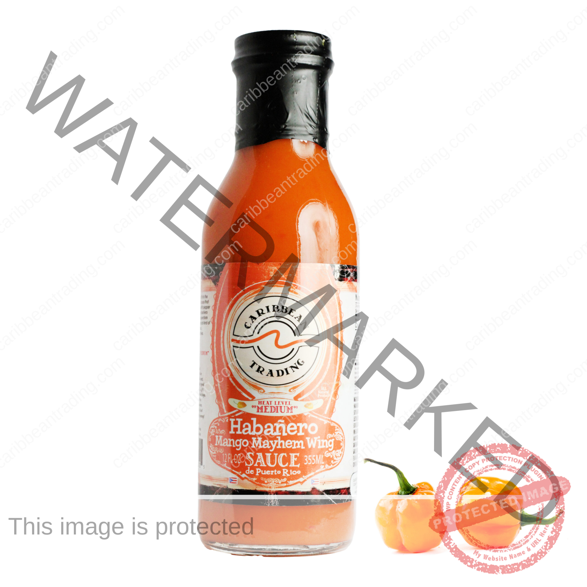 Habañero Mango Mayhem Wing Sauce