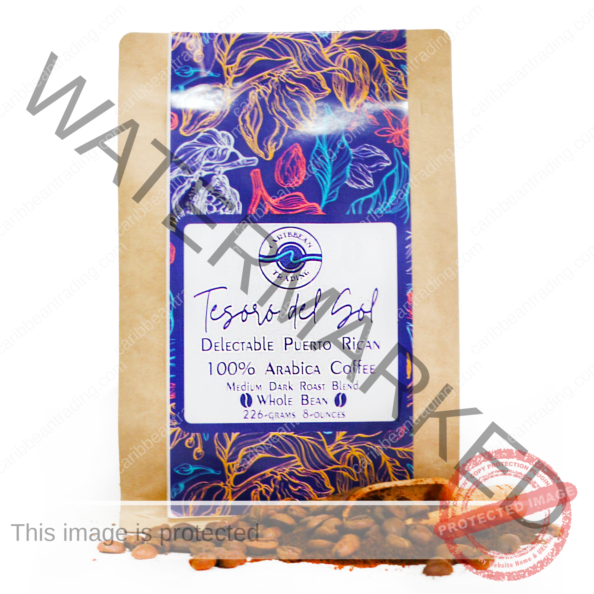 Tesoro del Sol Coffee - Whole Bean - Image 2