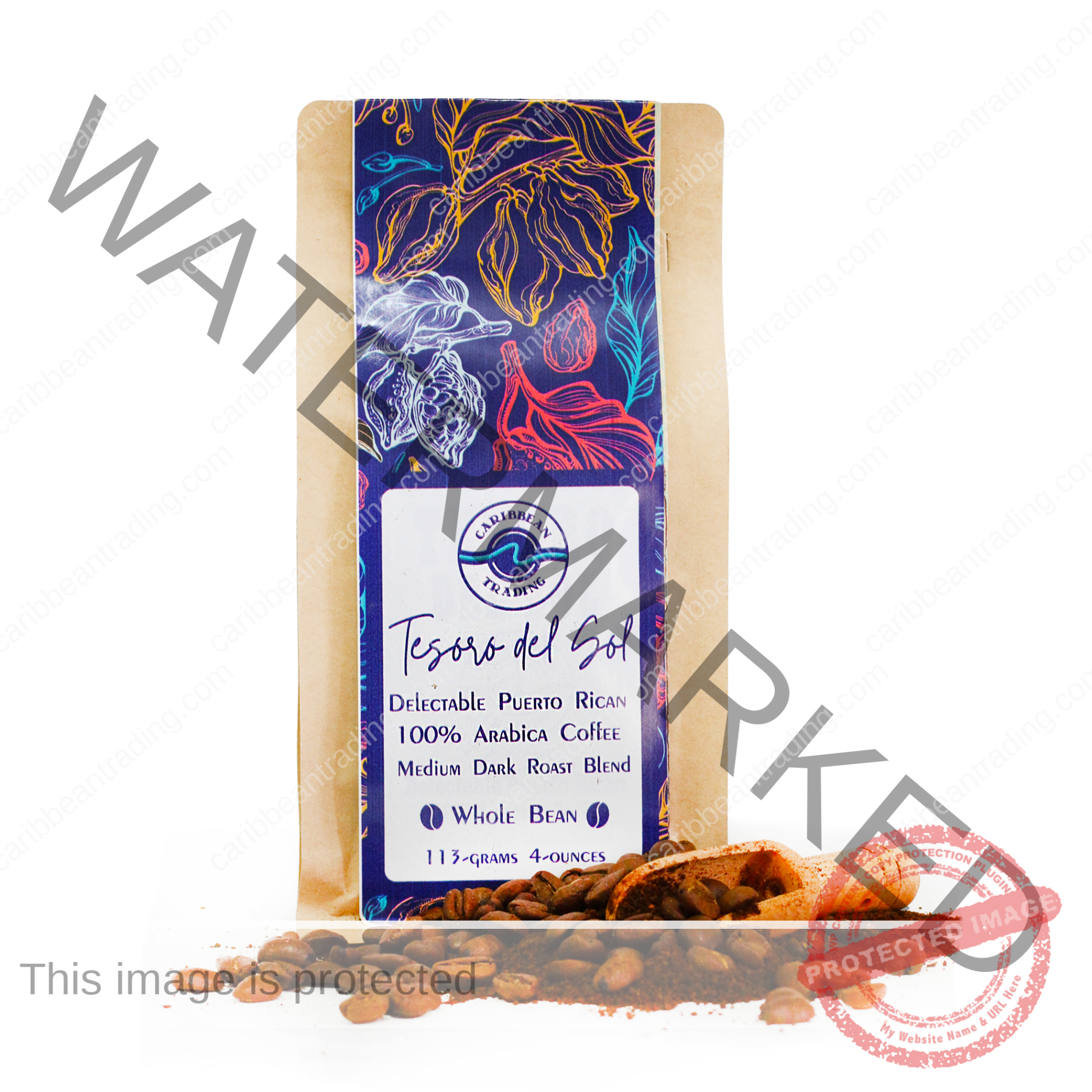 Tesoro del Sol Coffee - Whole Bean - Image 3