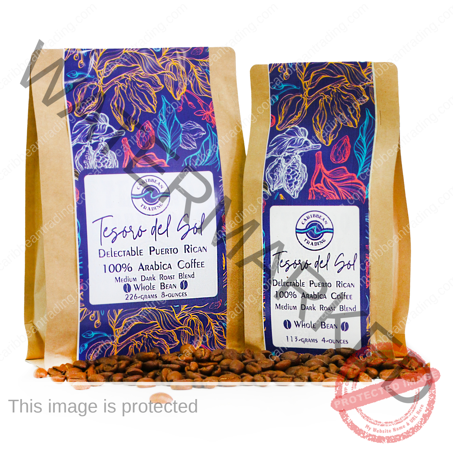 Tesoro del Sol Coffee - Whole Bean