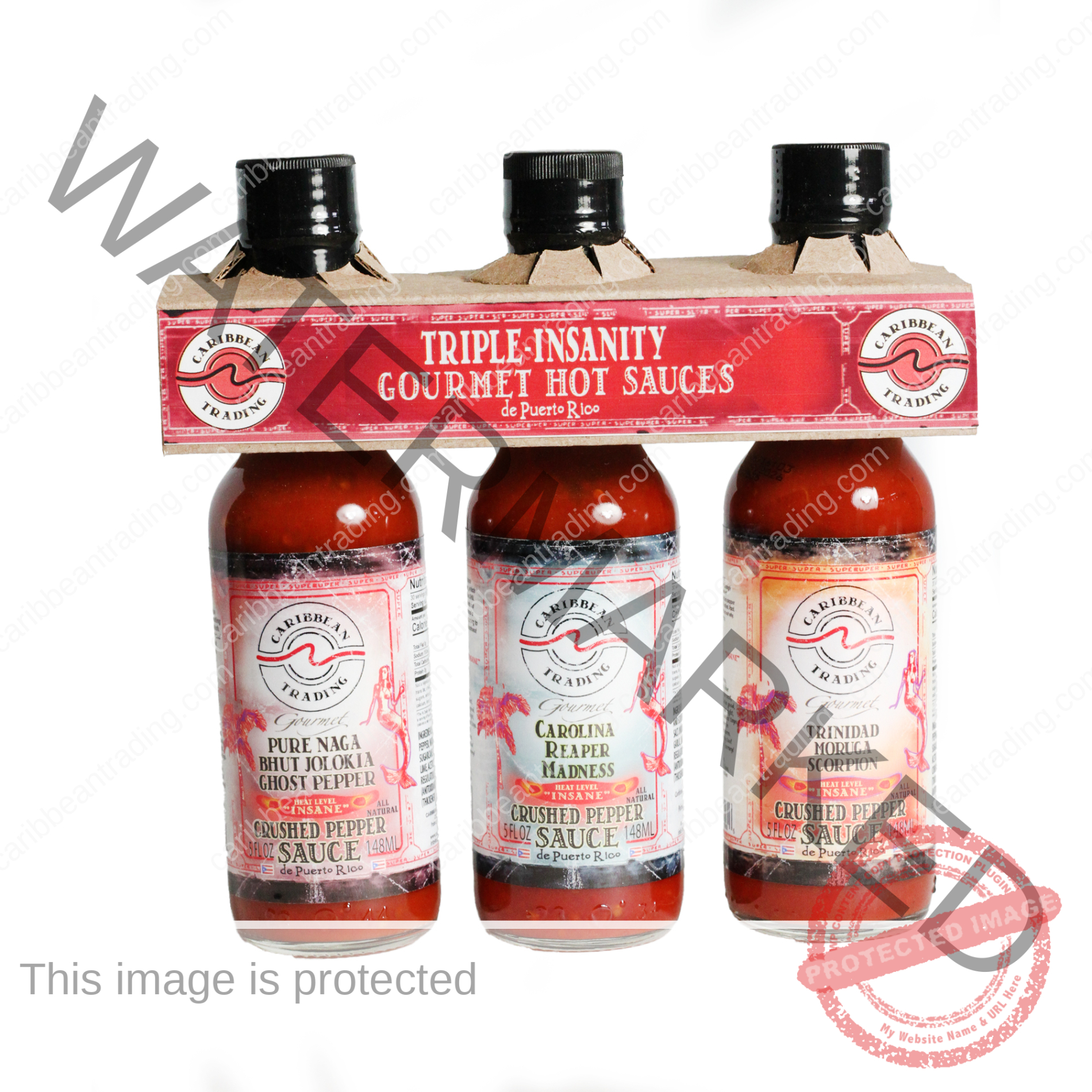 Triple Insanity Crushed Pepper Sauce