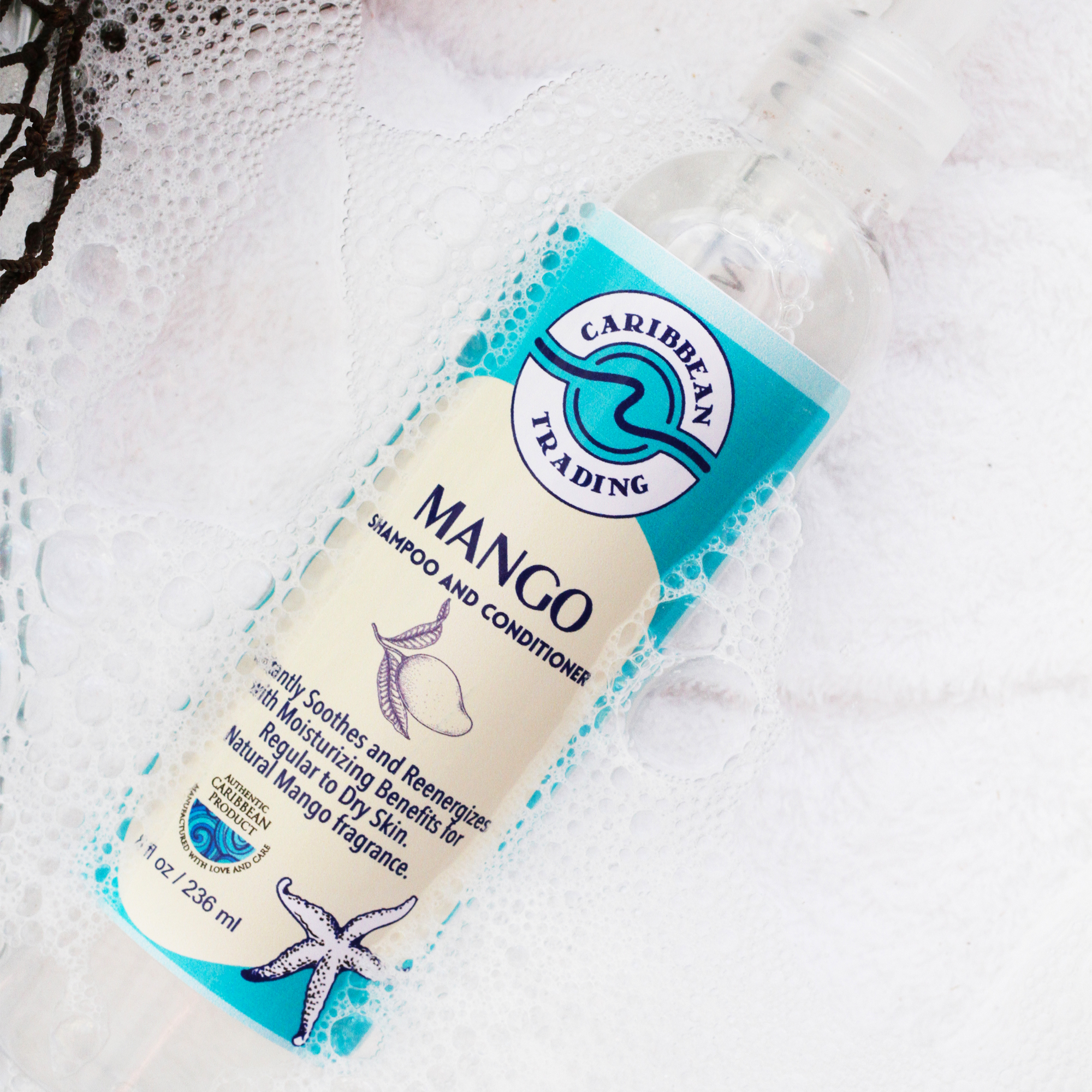 Mango Moisturizing Shampoo-Conditioner 8 oz. - Image 2