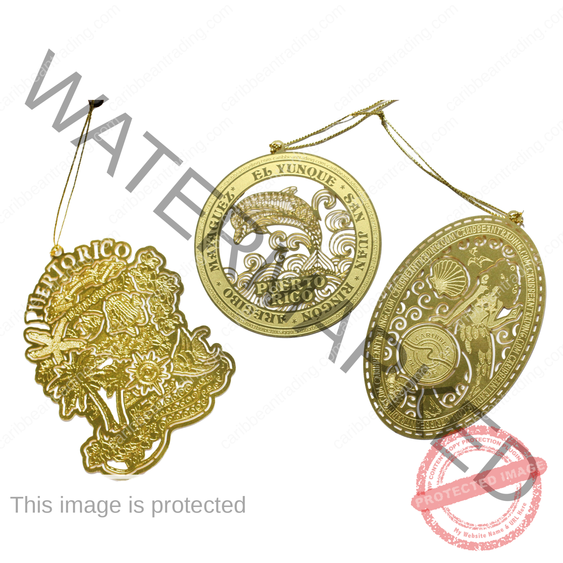 Parrot - Puerto Rico Ornament - Image 3