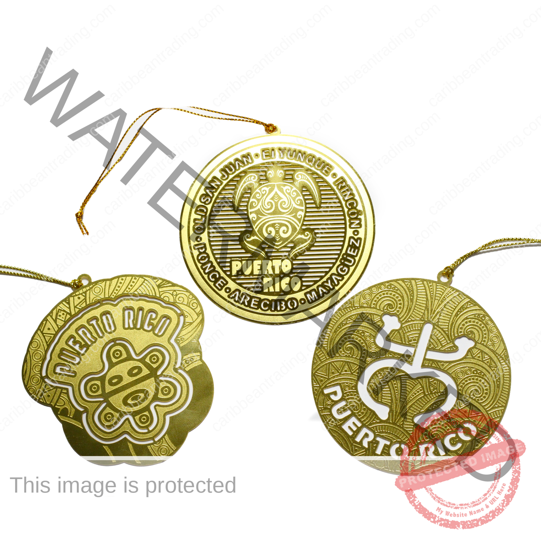 Parrot - Puerto Rico Ornament - Image 2