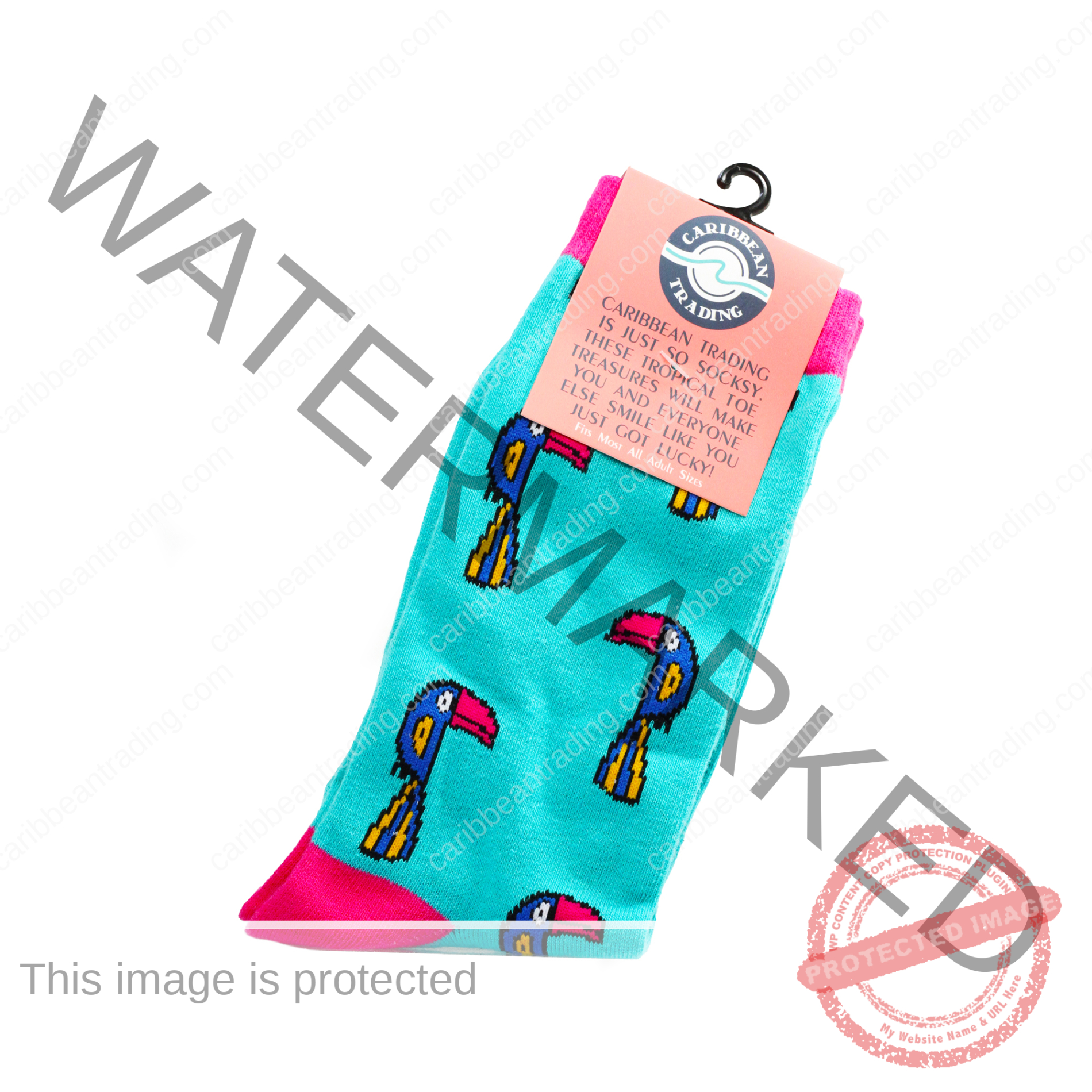 Tropical Socks Toucans - Image 4
