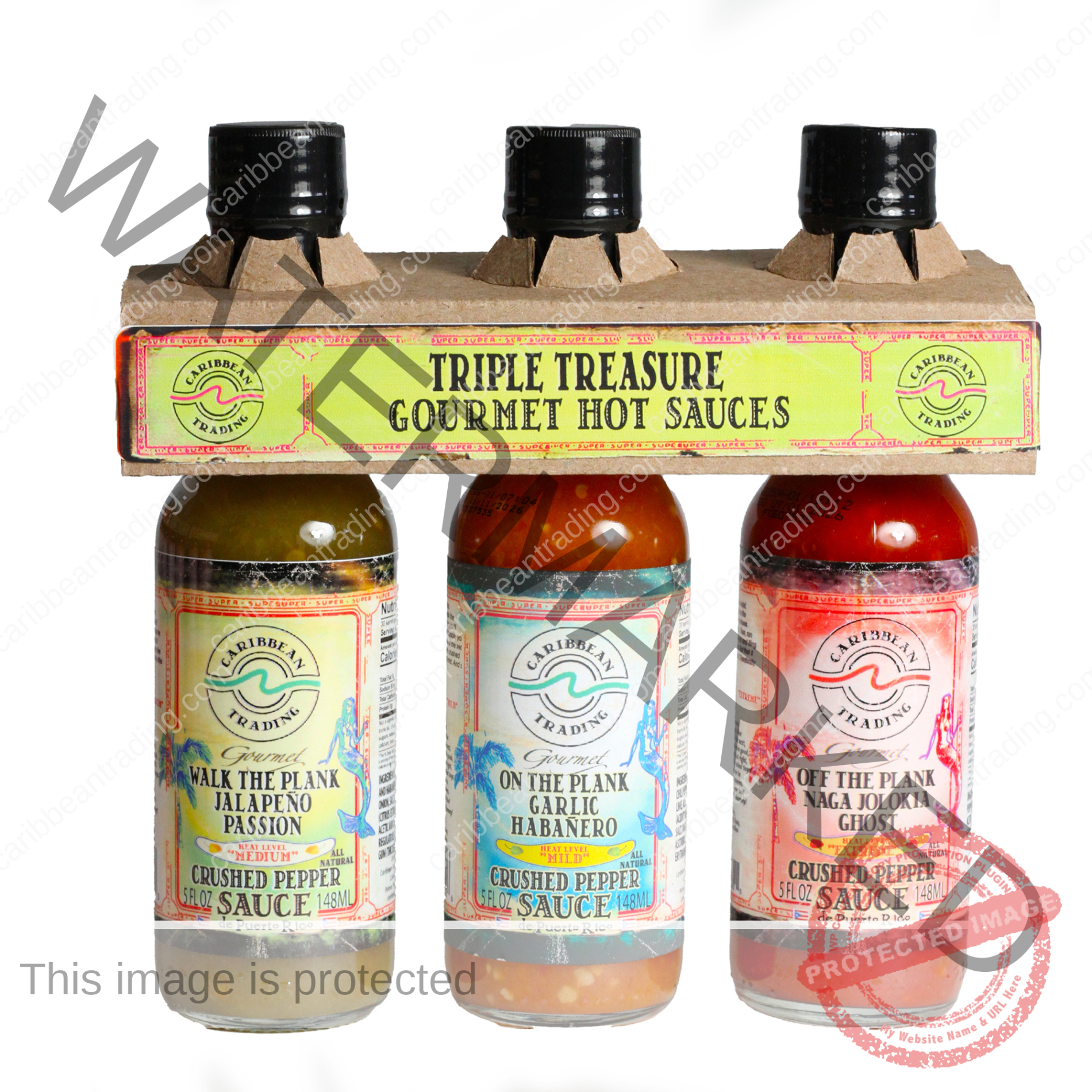 Triple Treasure Gourmet Crushed Pepper Sauces