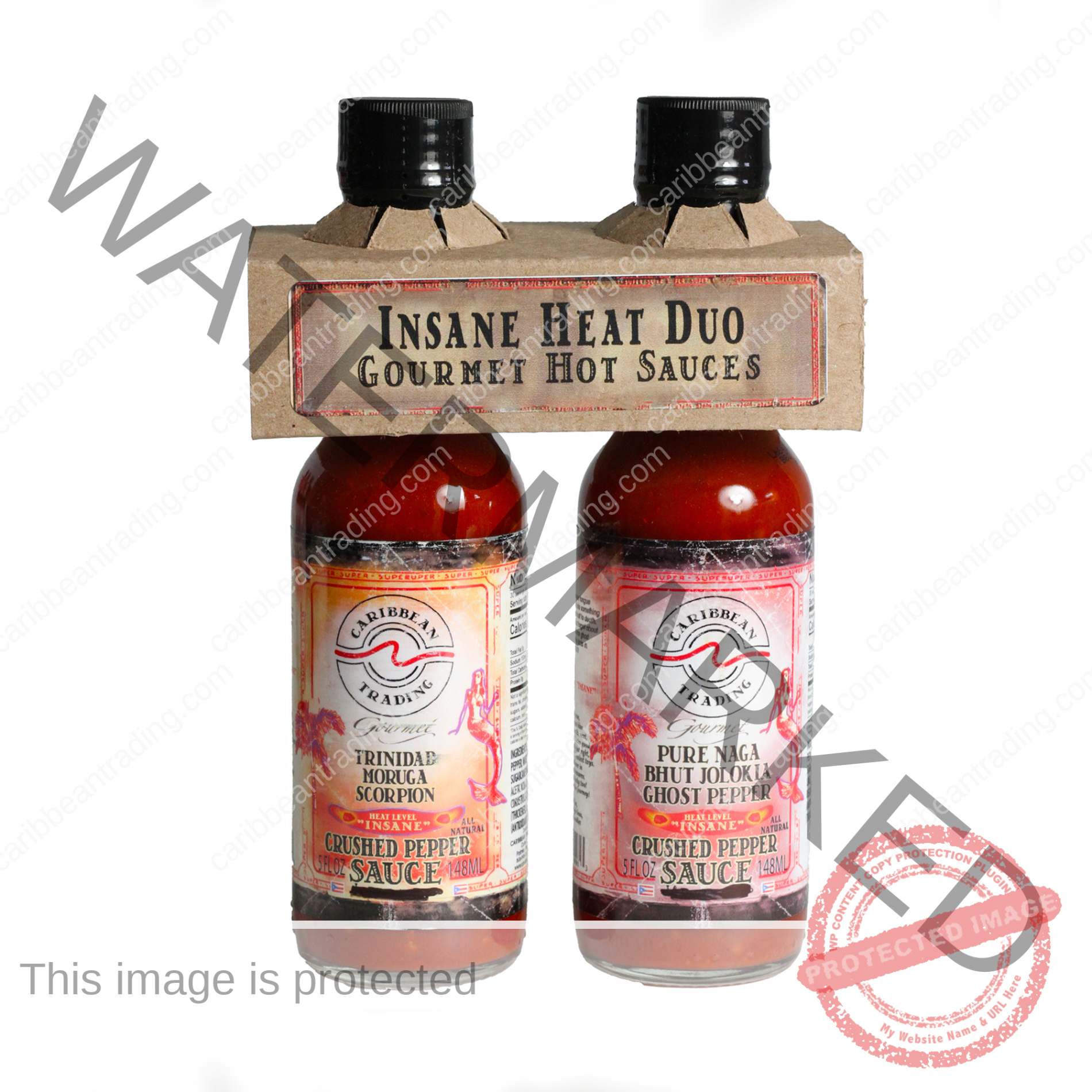 Insane Heat Duo Crushed Pepper Sauce