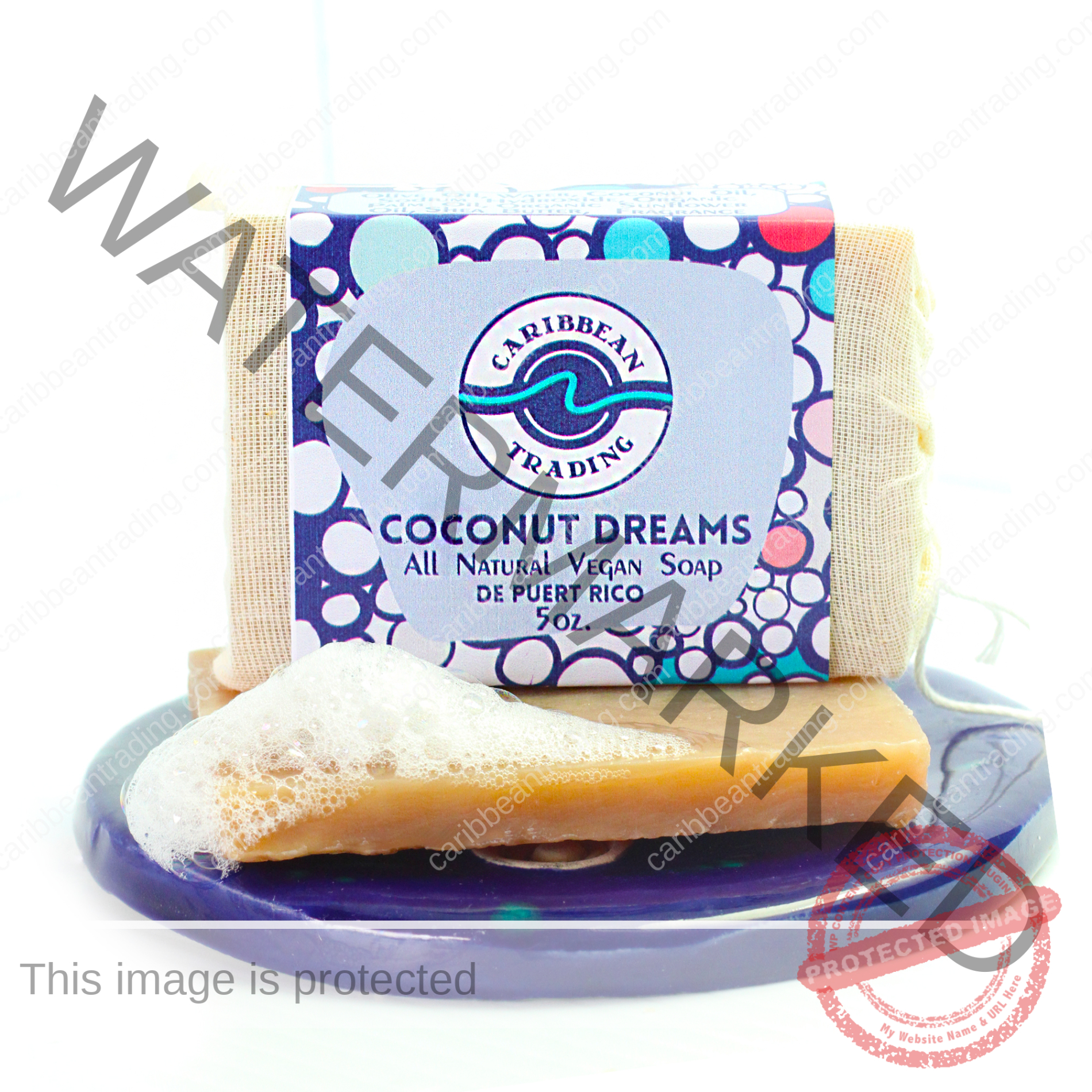 Coconut Dreams Handmade All Natural Vegan Soap